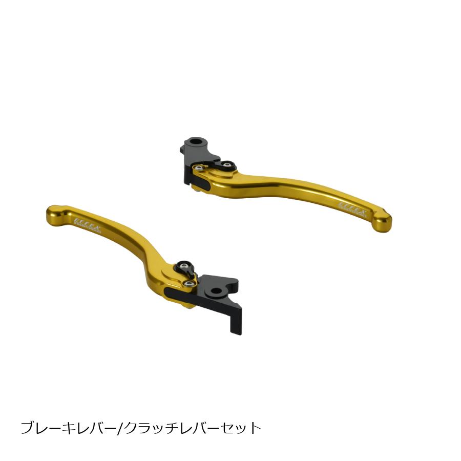 EFFEX (エフェックス) スムースフィットレバー ゴールド CB125R CBR250R GROM グロム CB250R Monkey125 モンキー125｜バイク・車パーツ プロト
