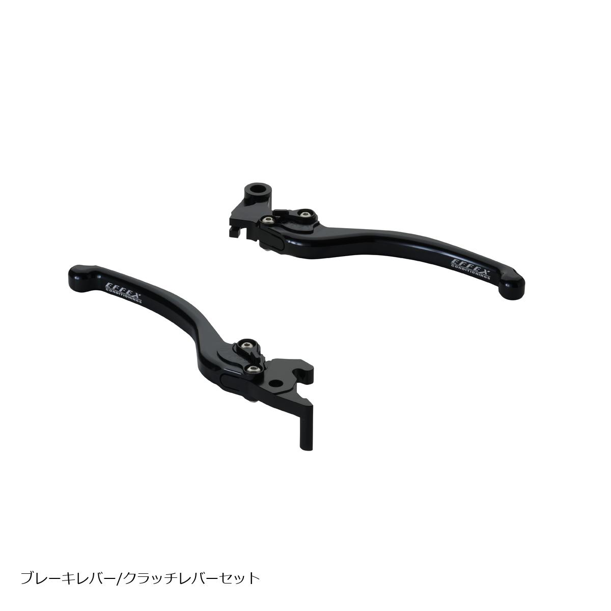 EFFEX (エフェックス) スムースフィットレバー ブラック YZF-R25 YZF-R3 MT-25 MT-03