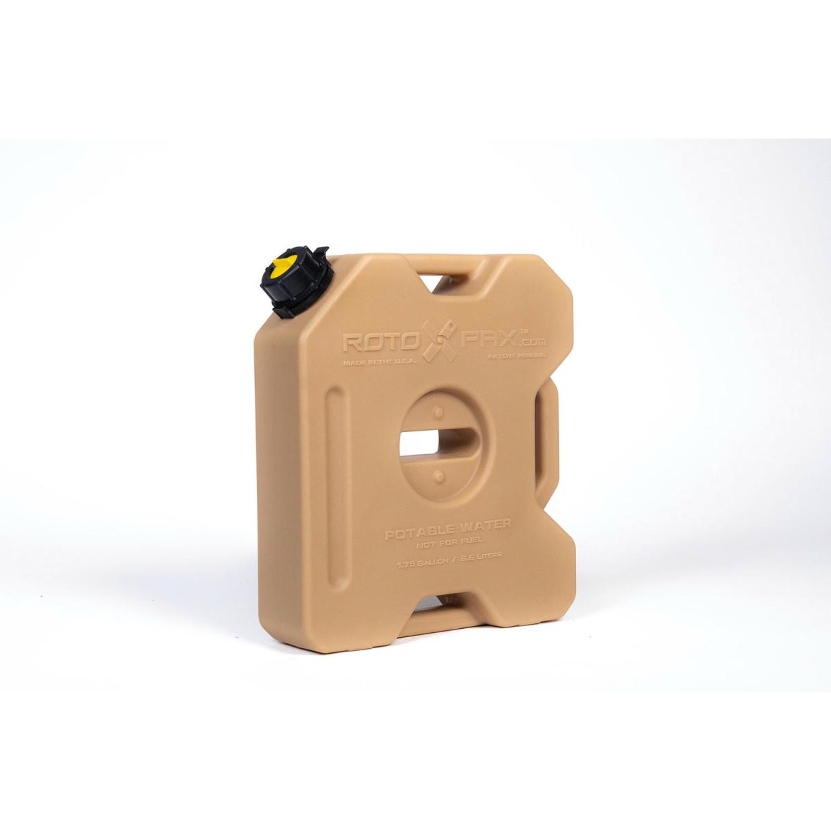 RotopaX (ロトパックス) ウォータータンコンテナ 携行タンク 1.75ガロン(約6.6L) RX-1.75TAN