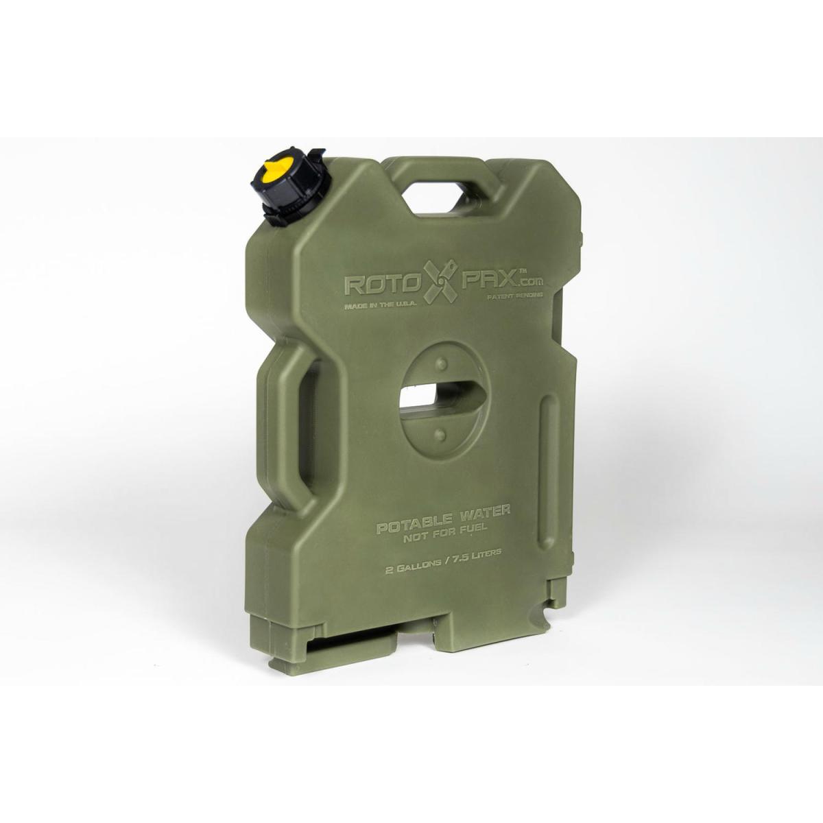 RotopaX (ロトパックス) ウォーターグリーンコンテナ 携行タンク 2ガロン(約7.5L) RX-2OD
