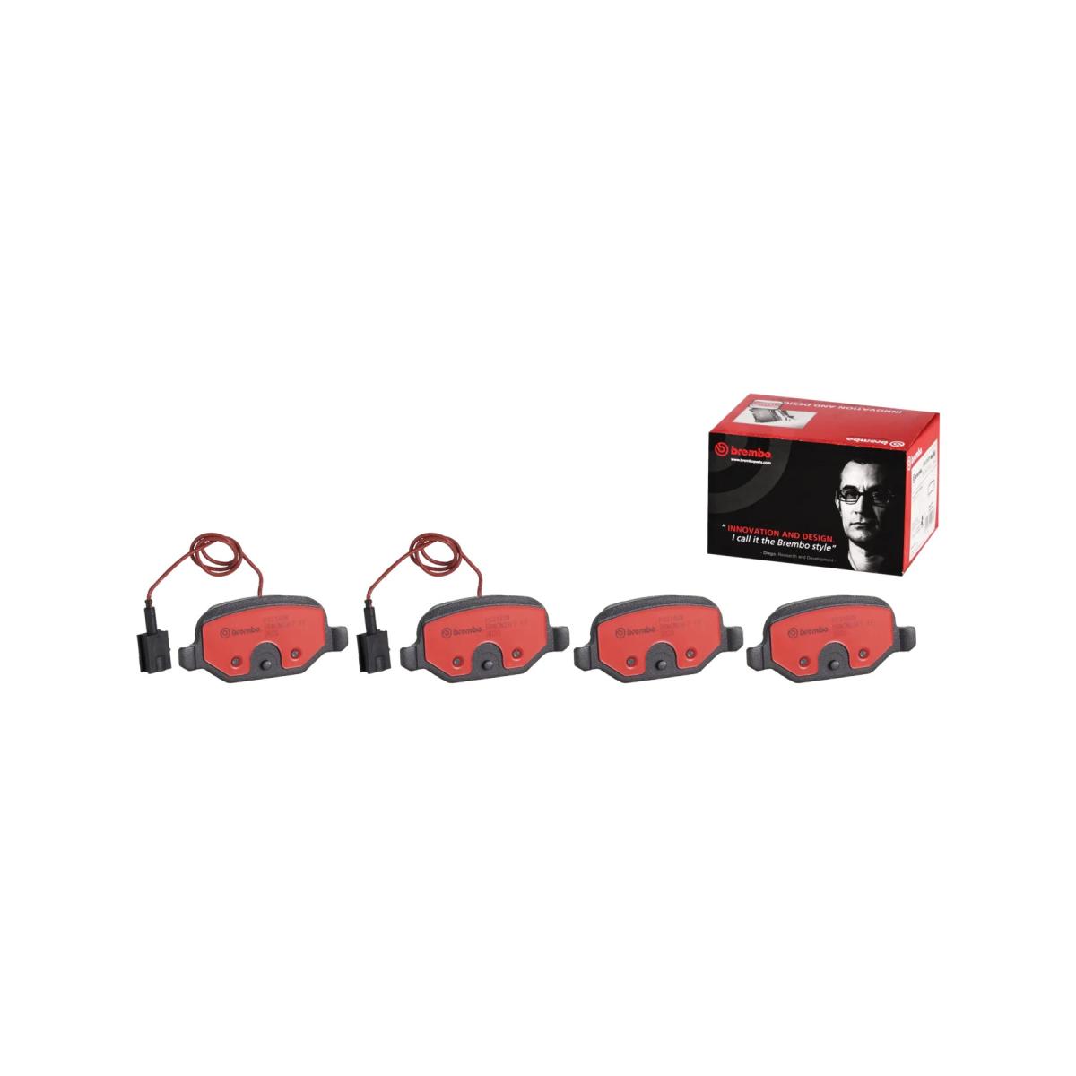 brembo (ブレンボ) 4リン プライムセラミックブレーキパッド 純正互換・低ダストタイプ リア左右セット 500/500C/595/695 P23 146N 15,048円