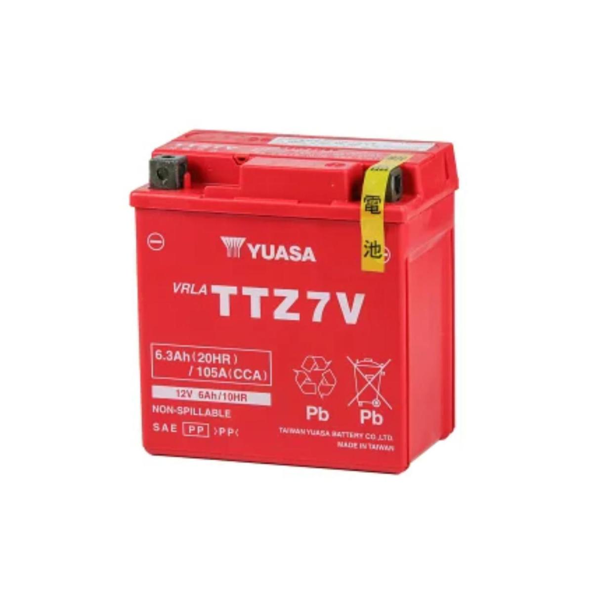 タイワンユアサ プロト バッテリー 12V 制御弁式 互換:YTZ7V/GTZ7V/FTZ7V TTZ7V|バイク・車パーツ プロト