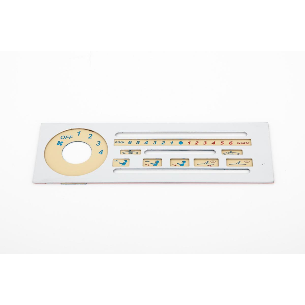 ILモータースポーツ (アイエルモータースポーツ) エアコンパネルカバー クローム タン/グリーン NA6CE/NA8C NA0-0035t/b