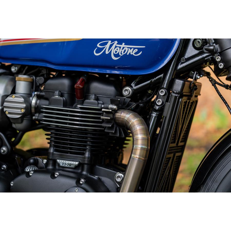 Motone(モートーン) エキゾーストクランプ T100 T120 ストリートツイン