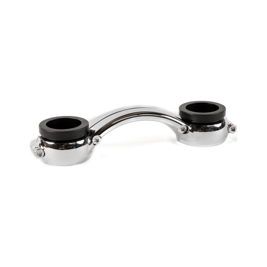 Motone(モートーン) フォークブレース アルミビレット クローム ボンネビル T100/T120 MTE084-B