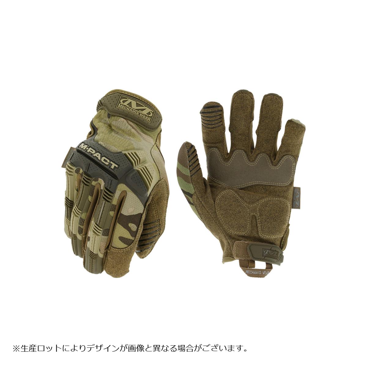 メカニクスウェア 耐衝撃ワークグローブ エムパクト マルチカム Lサイズ MPT-78-010