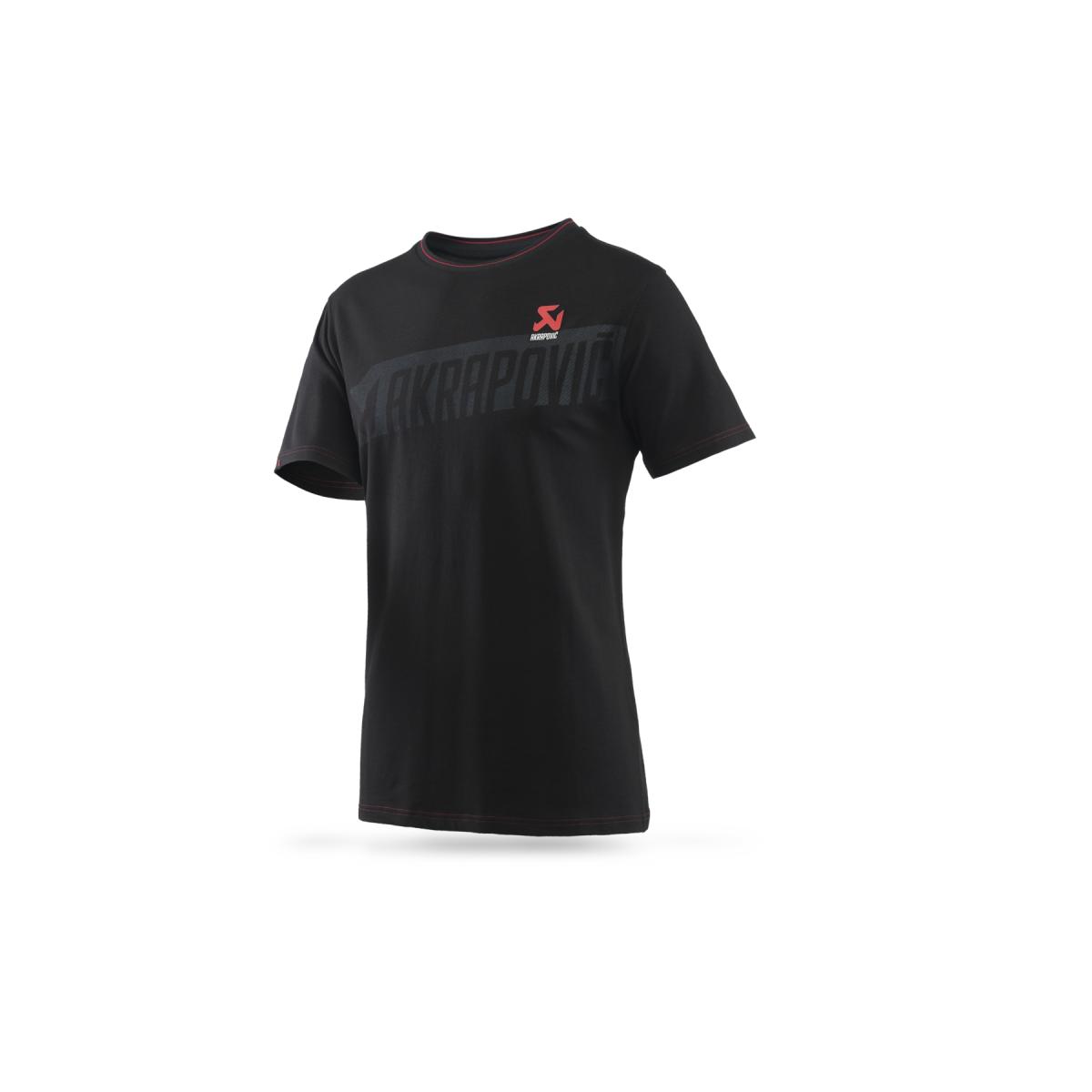 AKRAPOVIC (アクラポビッチ) Corpo シリーズ Tシャツ ブラック メンズ Lサイズ 802044