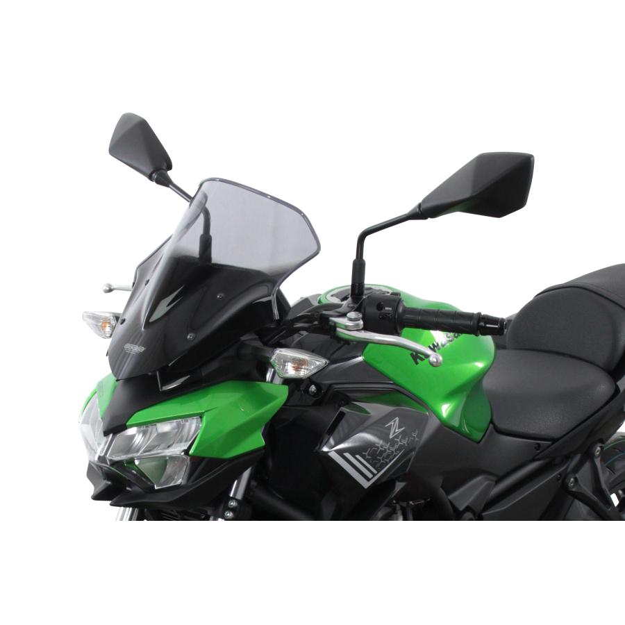 SV650 MRAフロントスクリーン　スモーク MRA エムアールエー スクリーンスポイラー スモーク SV650 ABS