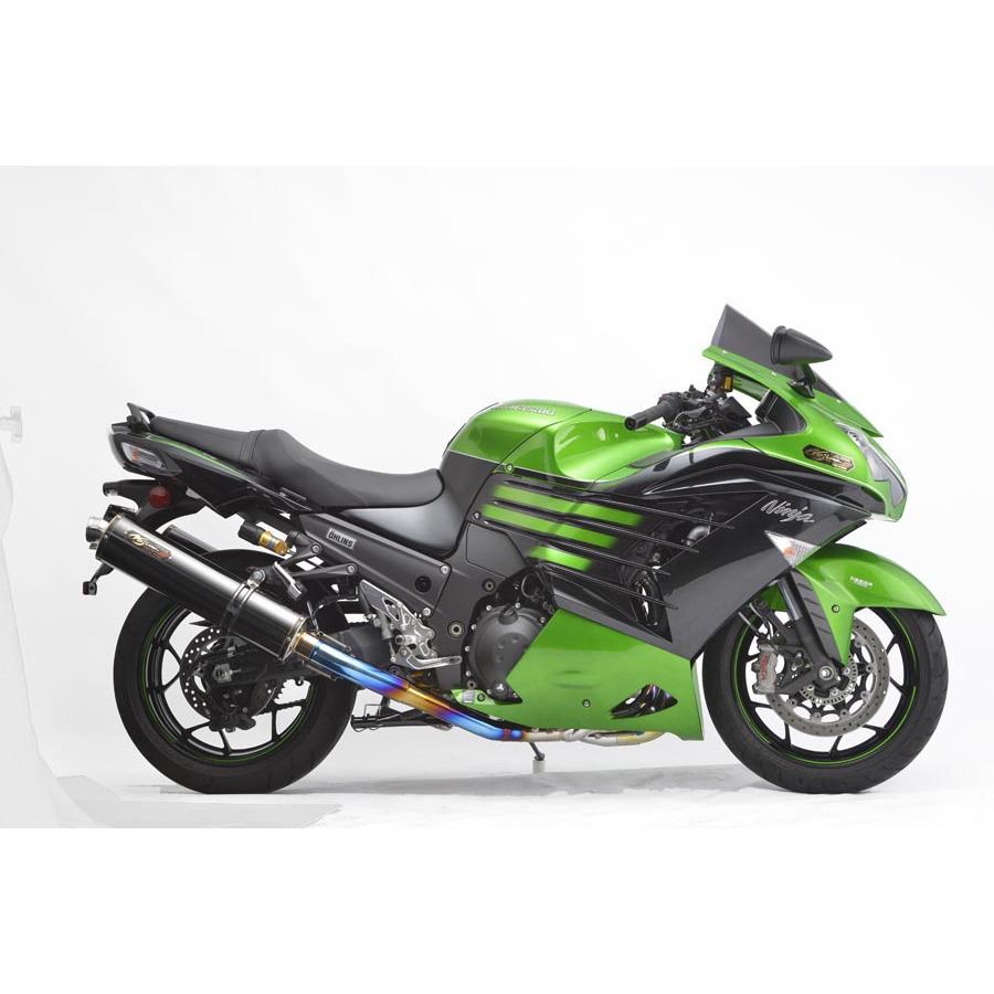 ノジマエンジニアリング DLCチタン フルエキゾースト 4-1-2SC ZX-14R HG 16-20 NTX653GTDW-CLK|バイク・車パーツ プロト 即納店