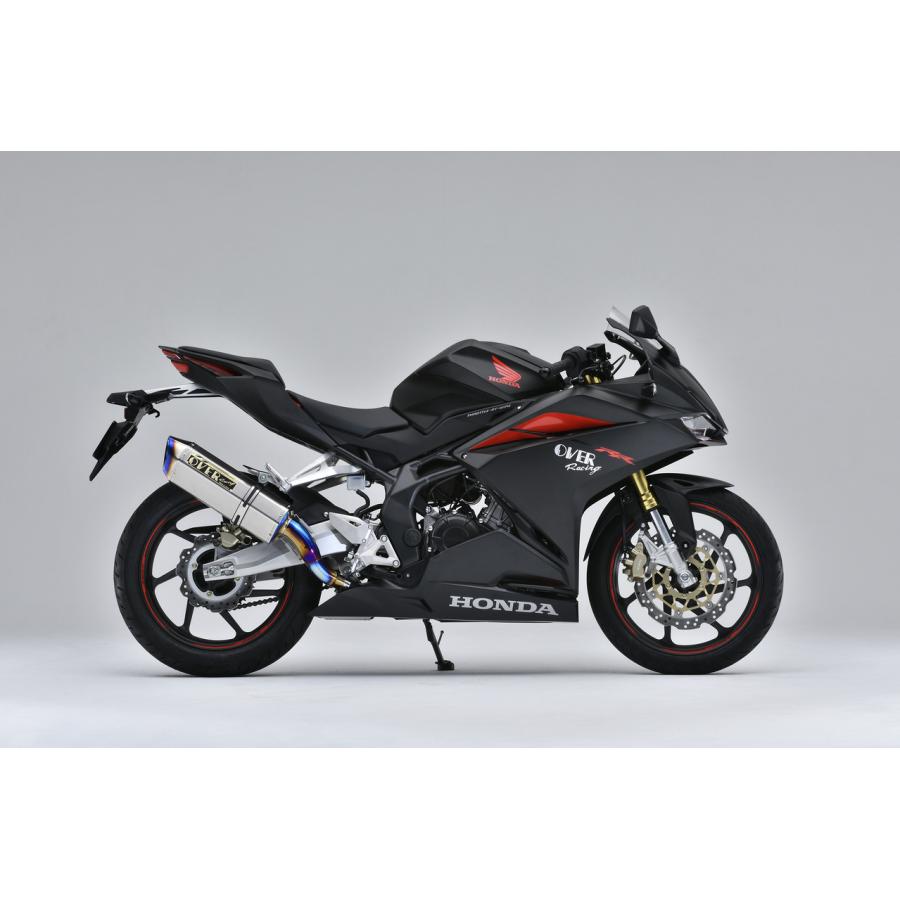 OVER RACING (オーバーレーシング) TT-Formula RS フルチタン スリップオンマフラー CBR250RR 17-02-11