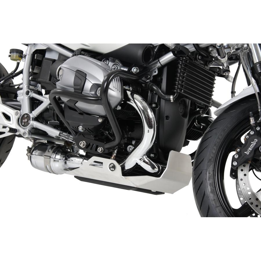 [特価品]ヘプコアンドベッカー エンジンアンダーガード シルバー R NineT Racer 17-23 8106505 00 12｜バイク・車パーツ プロト 即納店