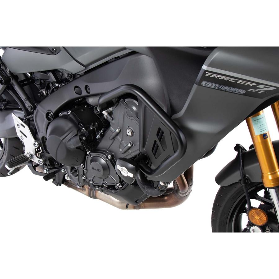 ヘプコ&ベッカー エンジンガード ブラック クラッシュパッド付 TRACER9/GT/+ MT-09/SP 5014572 00 01｜バイク・車パーツ プロト 即納店