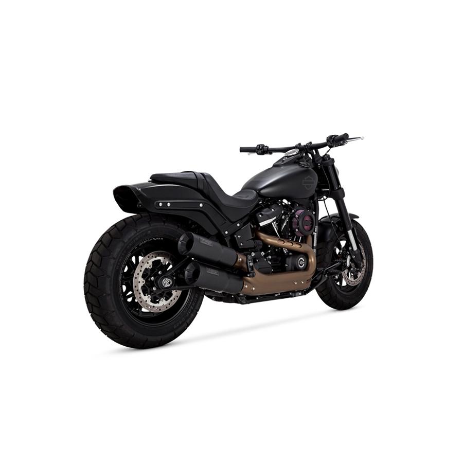 VANCE & HINES（バンス＆ハインズ） Hi-Output ハイアウトプット スリップオンマフラー ブラック マフラー FATBOB(FXFB（S)) 1801-1250