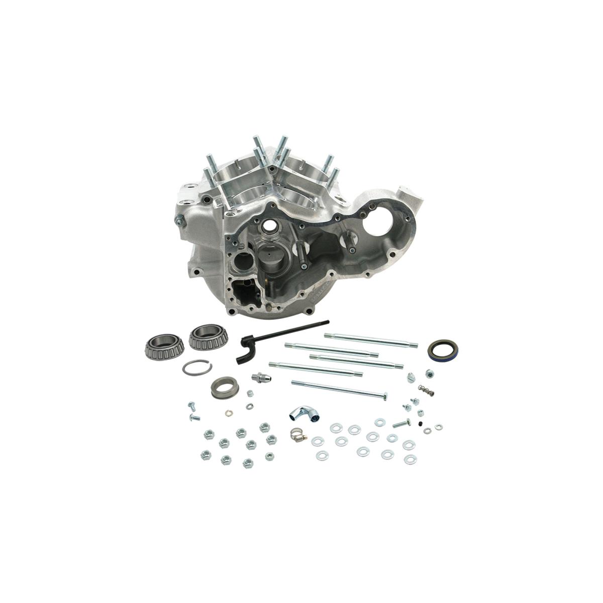 S&S (エスアンドエスサイクル) クランクケース アッシー スタンダードボア OEM:24519-55,24519-58,24519-63 31-0008｜バイク・車パーツ プロト 即納店