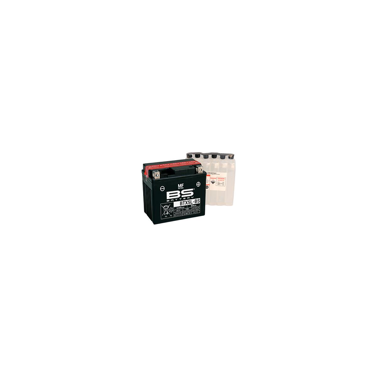 BSバッテリー (ビーエスバッテリー) バッテリー BTX5L-BS BTX5L-BS｜バイク・車パーツ プロト 即納店 14,861円