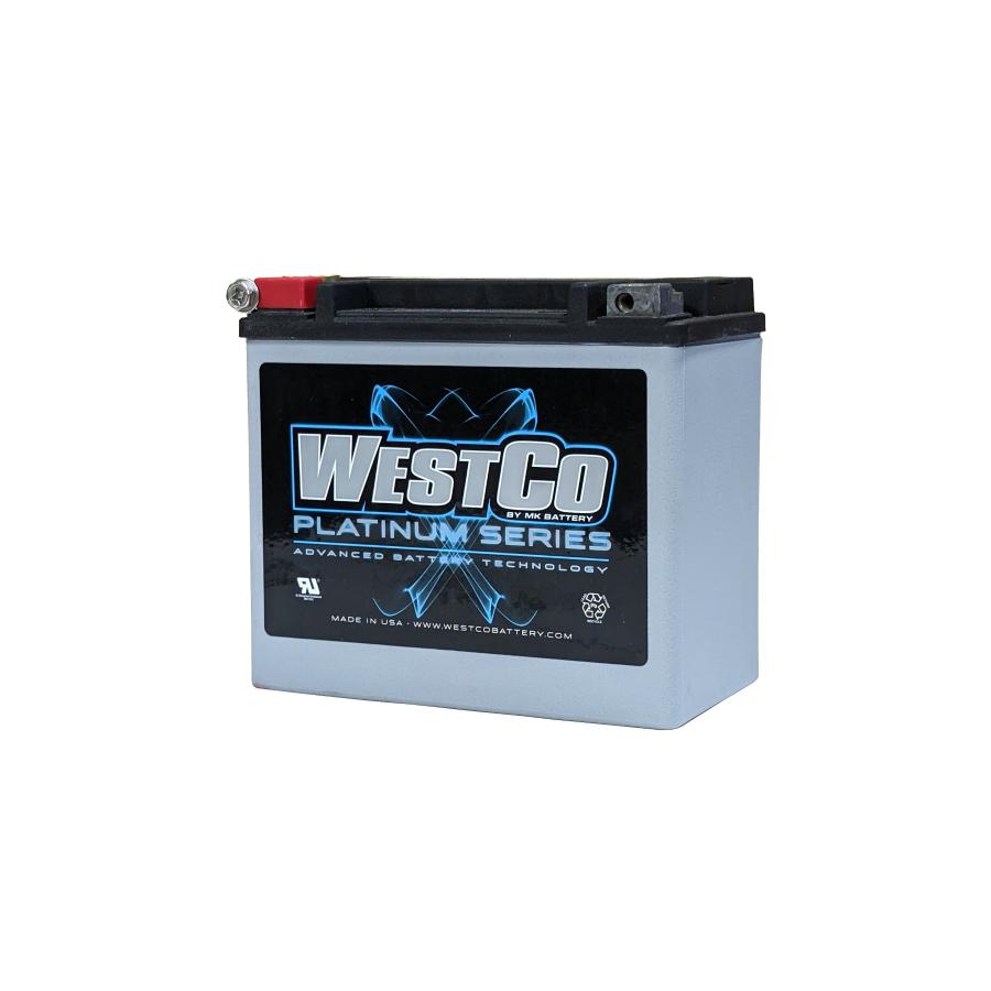 楽天市場】ウエストコ WESTCO バッテリー Platinum 12V／26Ah HARLEY
