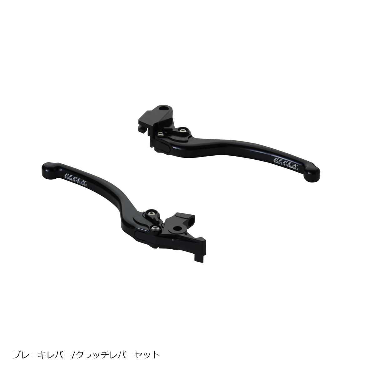 EFFEX (エフェックス) スムースフィットレバー ブラック Ninja650R/ER-6F/ER-6N EAL026K｜バイク・車パーツ プロト 即納店