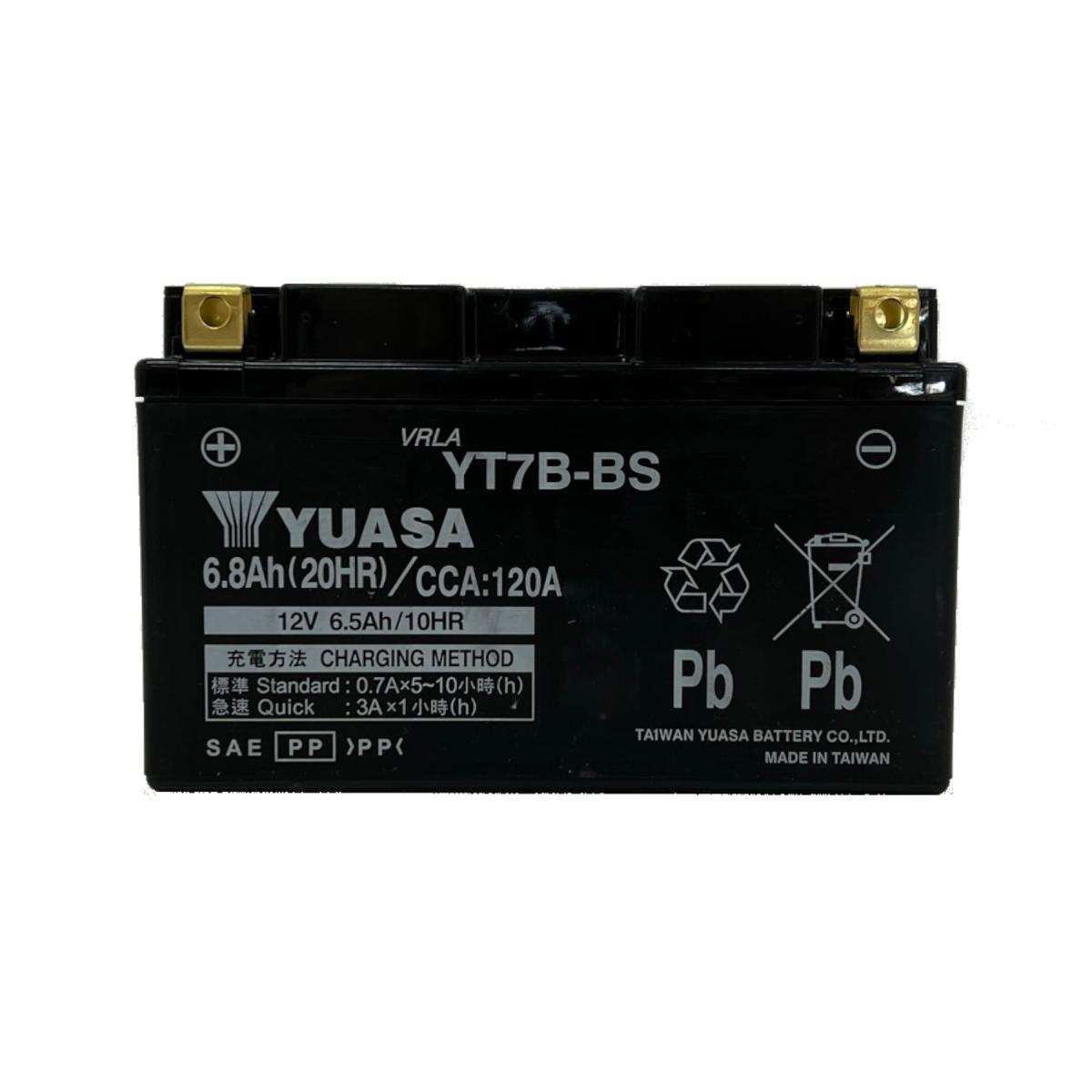タイワンユアサ Plot (プロト) バッテリー 12V 制御弁式 互換：FT7B-4/RBT7B-4/DT7B-4 YT7B-BS