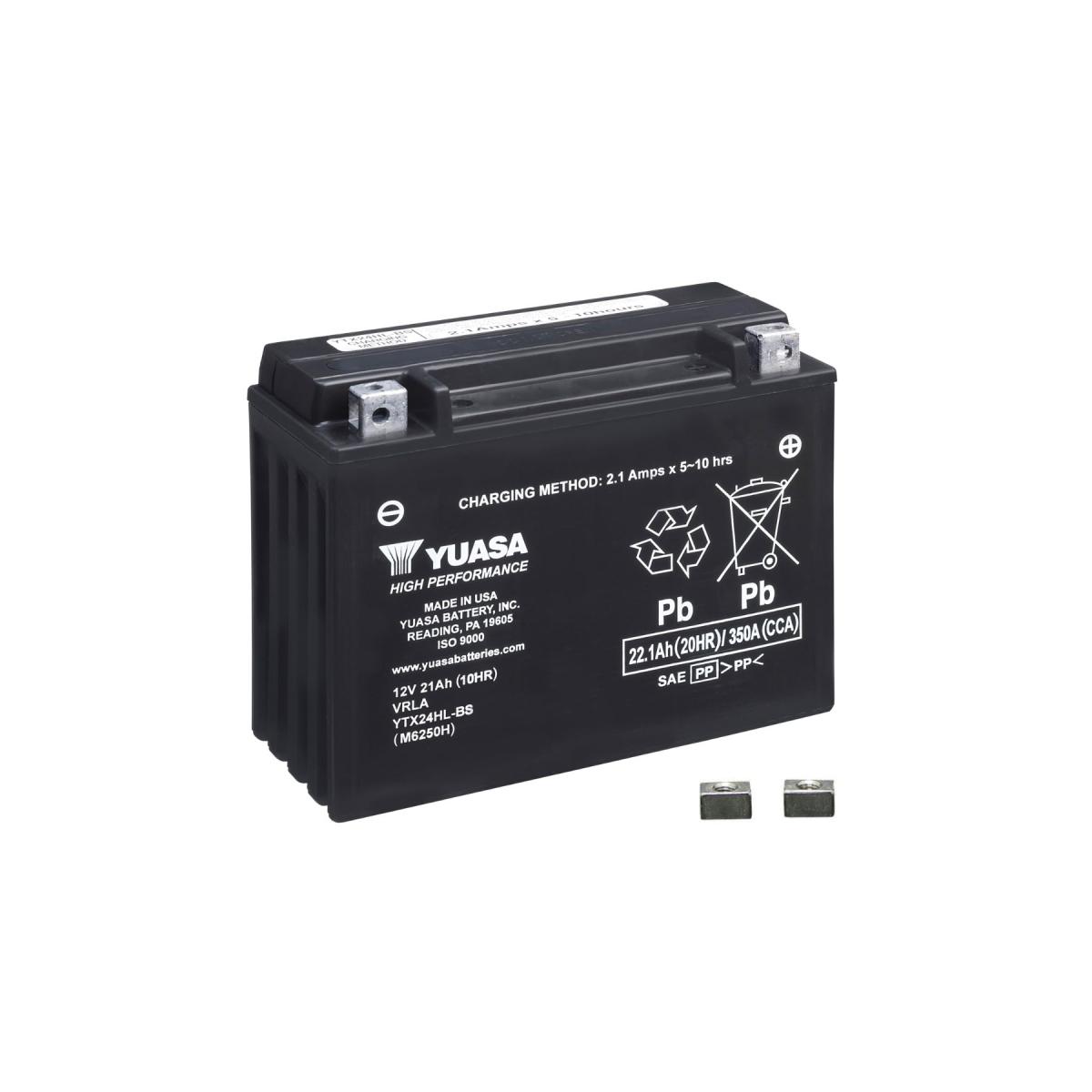 タイワンユアサ Plot (プロト) バッテリー 12V 制御弁式 互換：Y50-N18L-A3/WCP18/66010-82B/66000210 YTX24HL-BS