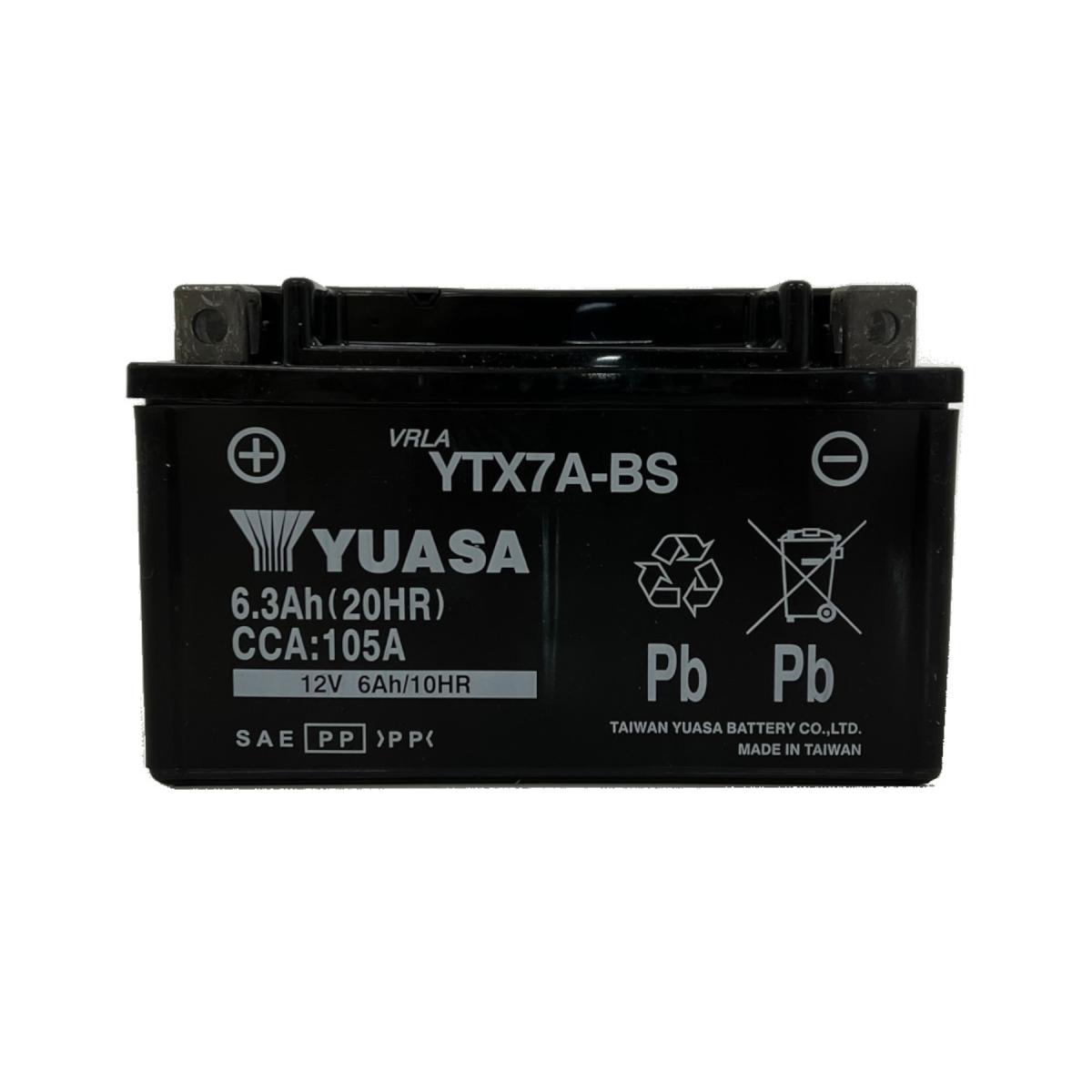 タイワンユアサ Plot (プロト) バッテリー 12V 制御弁式 互換：GTX7A-BS/FTX7A-BS/KTX7A-BS YTX7A-BS