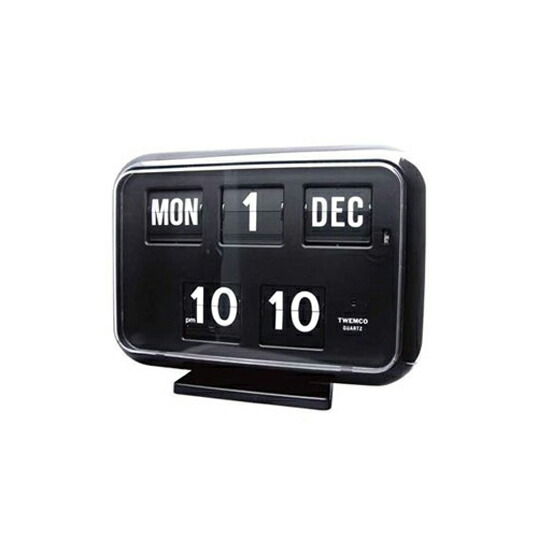 楽天市場】Twemco Digital Calendar Clock #QD-35 “Gray”/ トゥエンコ