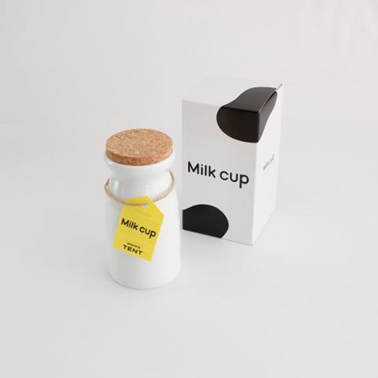 【楽天市場】224porcelainMilk cupコルク製コースター付きの牛乳専用コップキッチン用品インテリアギフト プレゼント磁器陶磁器