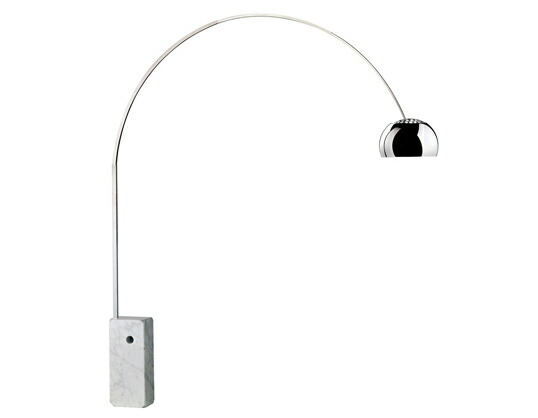 FLOS / フロス ARCO / アルコ 大きな弧を描く オブジェのような点火装置 マーブルの軍事基地 領域でも有数の点火装置ブランド名 室内装飾 貨物輸送無料 MoMA常しなえ寄せあわせ選りわける品 一風変わったな細長い切口 神品  カスティリオーニの神品  デザイナーズ点火装置 室内装飾 リビング 部屋の入り口