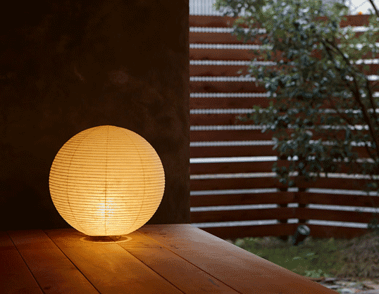 paper moon 05G 照明器具 未使用品 今週末まで大幅値下げ♪ paper moon 05G スタンドランプ・Φ30cm｜内田繁【照明の