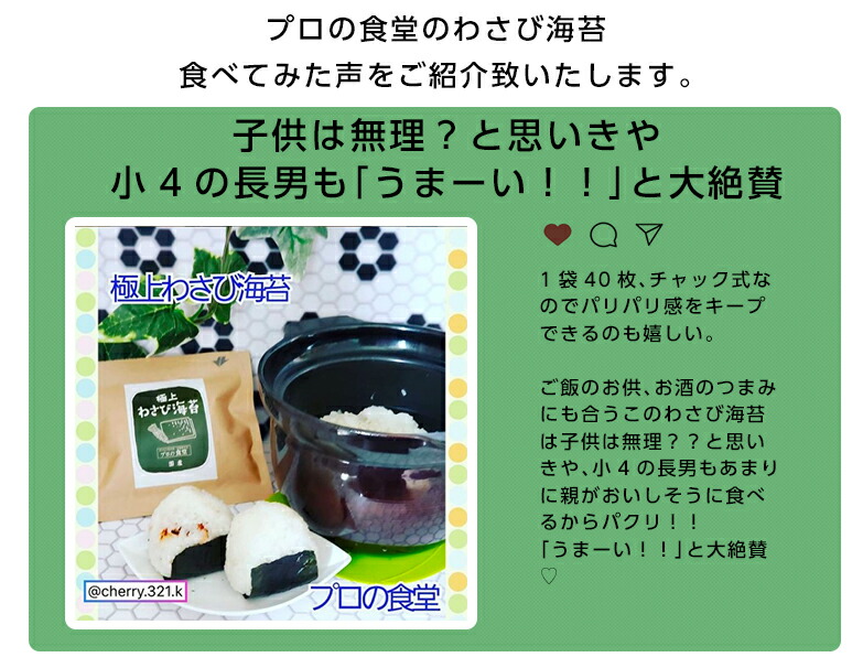 市場 味付け海苔 味付けのり ぽっきり プロの食堂 有明産 国産 ご飯のお供 味のり 送料無料 高級 わさび海苔