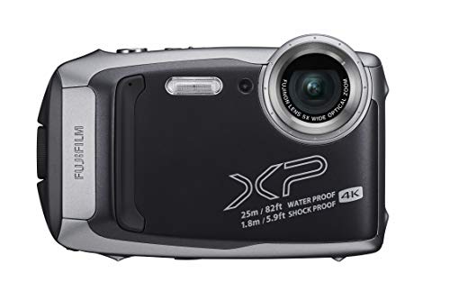 FUJIFILM 防水カメラ XP140 ダークシルバー FX-XP140DS