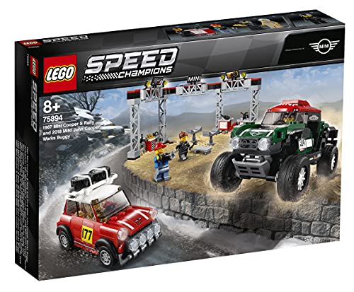 レゴ Lego 1967 ミニクーパー S ラリーと 18 ミニ ジョン クーパー ワークス ベビーカー 754 断截る 戯具 息男 モーターカー Nenewsroom Com