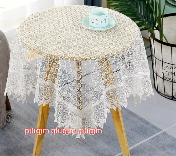 テーブルクロス 刺繍 綿 ニット 食卓カバー 耐久性 披露宴 結婚式 お祝い ホーム パーティー 展示会適用 婚約 普段使い カフェ きれい テーブル クロス ナチュラル 北欧風 レース 長方形 お洒落 可愛い 玄関の下駄箱 テーブルカバー