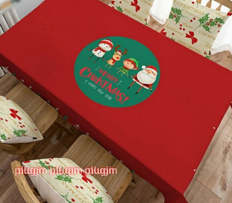 クリスマス 繊維テーブルクロス 繊維混 すべりどめ 北欧 長方形 テーブルクロス 北欧INS クリスマス模様 手入れ簡単 和風 テーブルカバークロス テーブルカバー おしゃれ インテリア パーティー ダイニング キッチン 結婚式 テーブル 洗濯可能