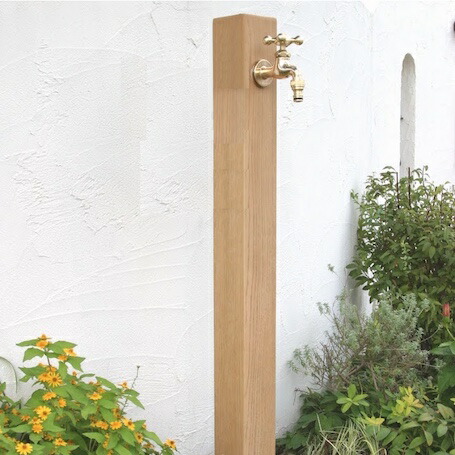 楽天市場】メーカー在庫限り ディーズガーデン 立水栓 ウォーター