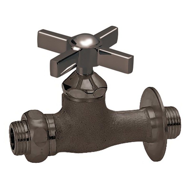 ブロンズ装飾水栓蛇口 ガーデニング用2セット！バラ売り可