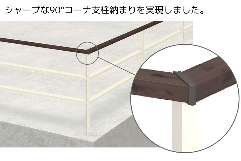 最大88%OFFクーポン 玄関 手すり 手摺 ジーエムライン 4スパンセット 木調笠木 ベースプレート支柱タイプ 階段 アプローチ 屋外 歩行 補助用手すり バリアフリー リフォーム fucoa.cl