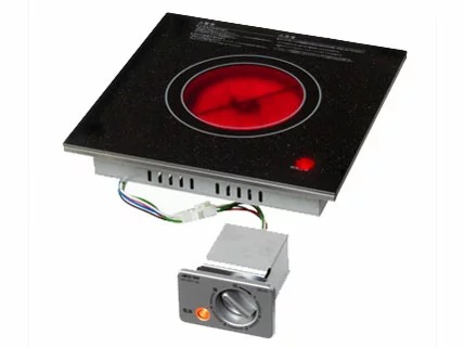 SRH-BR213A-三化産業 ビルトはたご屋手合い ハイラジエントヒーター (SRH-211Bの家督相続品）2極・舞い降りる極付 15A・250V