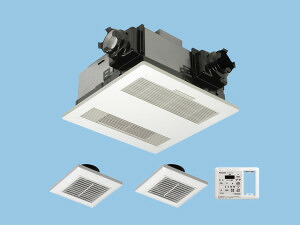 パナソニック 換気扇 -13UGTS4D 電気式バス換気乾燥機（３室用換気用） バス換気乾燥機（電気式） 天井埋込形 ３室換気用 常時換気・電動ダンパー付 照明スイッチ取付可能 13kW PTCセラミックヒーター