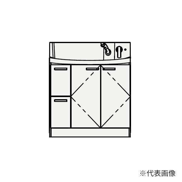 クリナップ BNFL902WTCWJTS スタンダード(モノホワイト) 人工大理石ボール洗面化粧台 FANCIO 引出しタイプ 間口90cm メーカー直送品|JEANE collectables