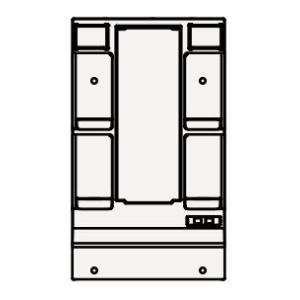 クリナップ M-H601GAEH ミラーキャビネット BGAシリーズ 1面鏡 くもり止めヒーター有り LEDランプ 間口60cm メーカー直送品|JEANE collectables