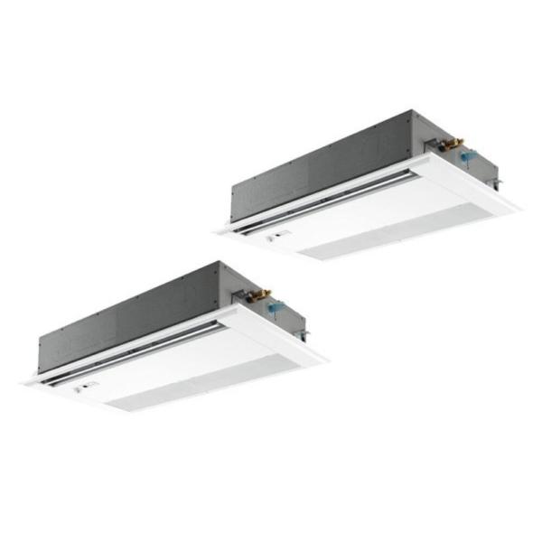 【法人様限定】PMZX-ERMP160FE6 業務用エアコン 1方向天井カセット形 6馬力 同時ツイン 三相200V ムーブアイ 三菱電機 スリムER ワイヤードメーカー直送|JEANE collectables