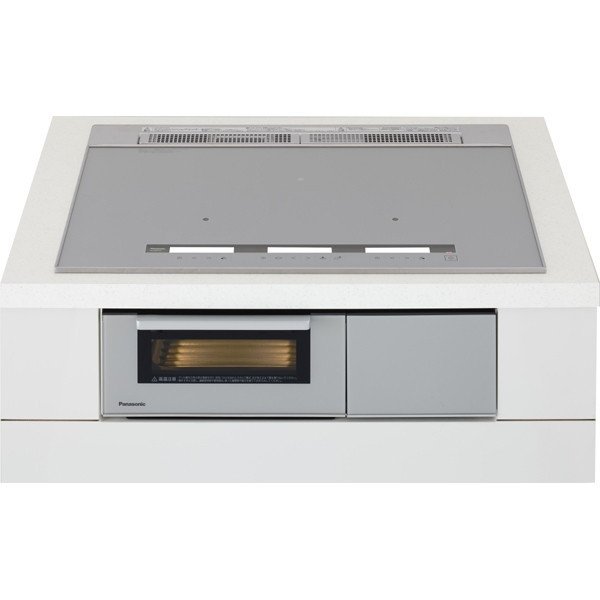 KZ-BN37S Bシリーズ BNタイプ パナソニック IHクッキングヒーター 3口IH 鉄・ステンレス対応 幅75cm 遠赤Wフラットラクッキングリル シルバー