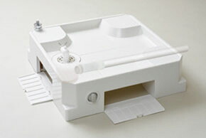 USBS-6464SNW 【製造会社直送】シナネン. 製造会社直送 洗い濯ぎ機雨合羽食パン水栓付き添い人64床上げ読み合わせる手合い