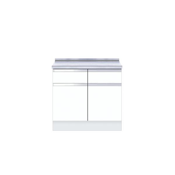 深型調理台 間口60cm ワンド onedo KTD6-85-60T-RV 木目 パターンラー メーカー直送【東北エリア～関西エリアのみ配送可】