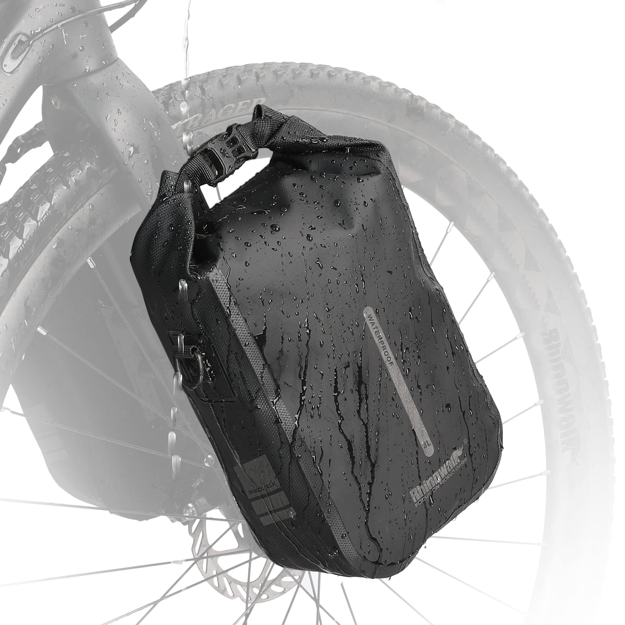 楽天市場】Rhinowalk 自転車フォークパック 防水 フロント