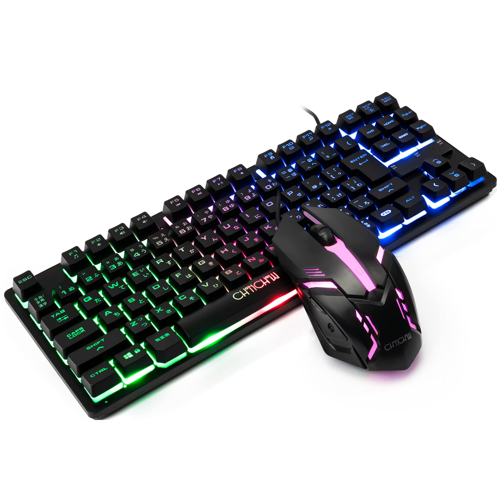 ゲーミング キーボード マウス まとめ売り おまけ付き 楽天市場】【送料無料】CHONCHOW ゲーミングキーボードマウス