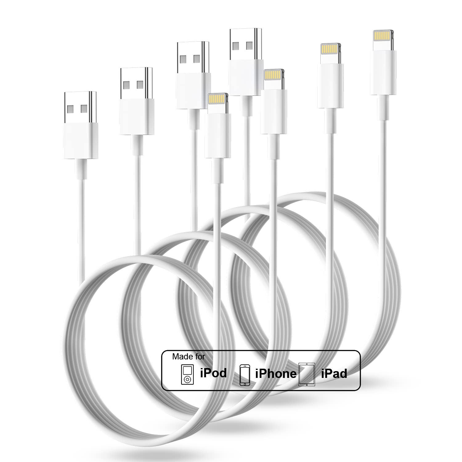 楽天市場】BSTOEM 純正 iphone充電器ケーブル 1m*4本 ライトニング