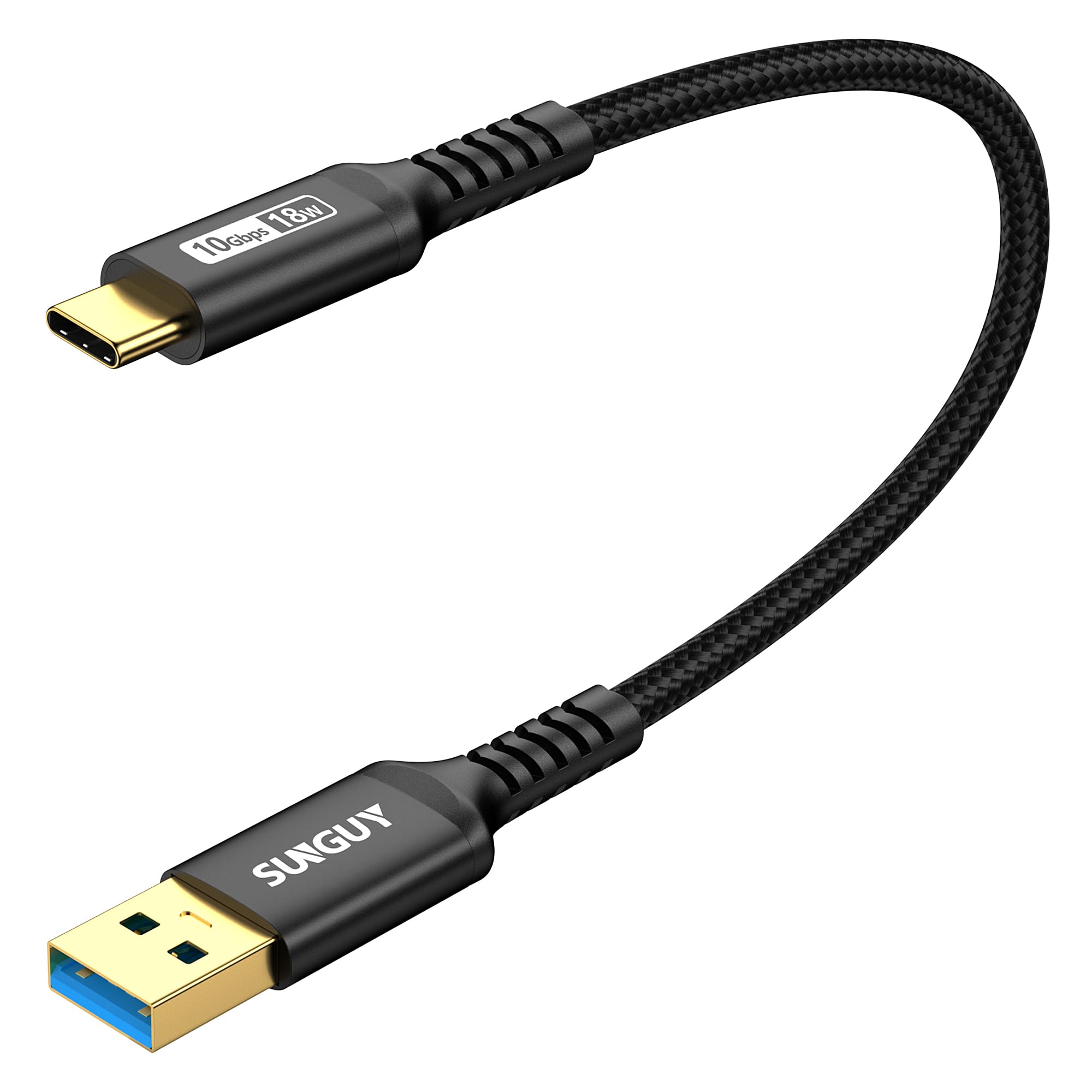 ☆ SUNGUY USB-A & USB-C ケーブル ブラック 楽天市場】【送料無料】SUNGUY USB Type C ケーブル 0.3M USB3.1 Gen2