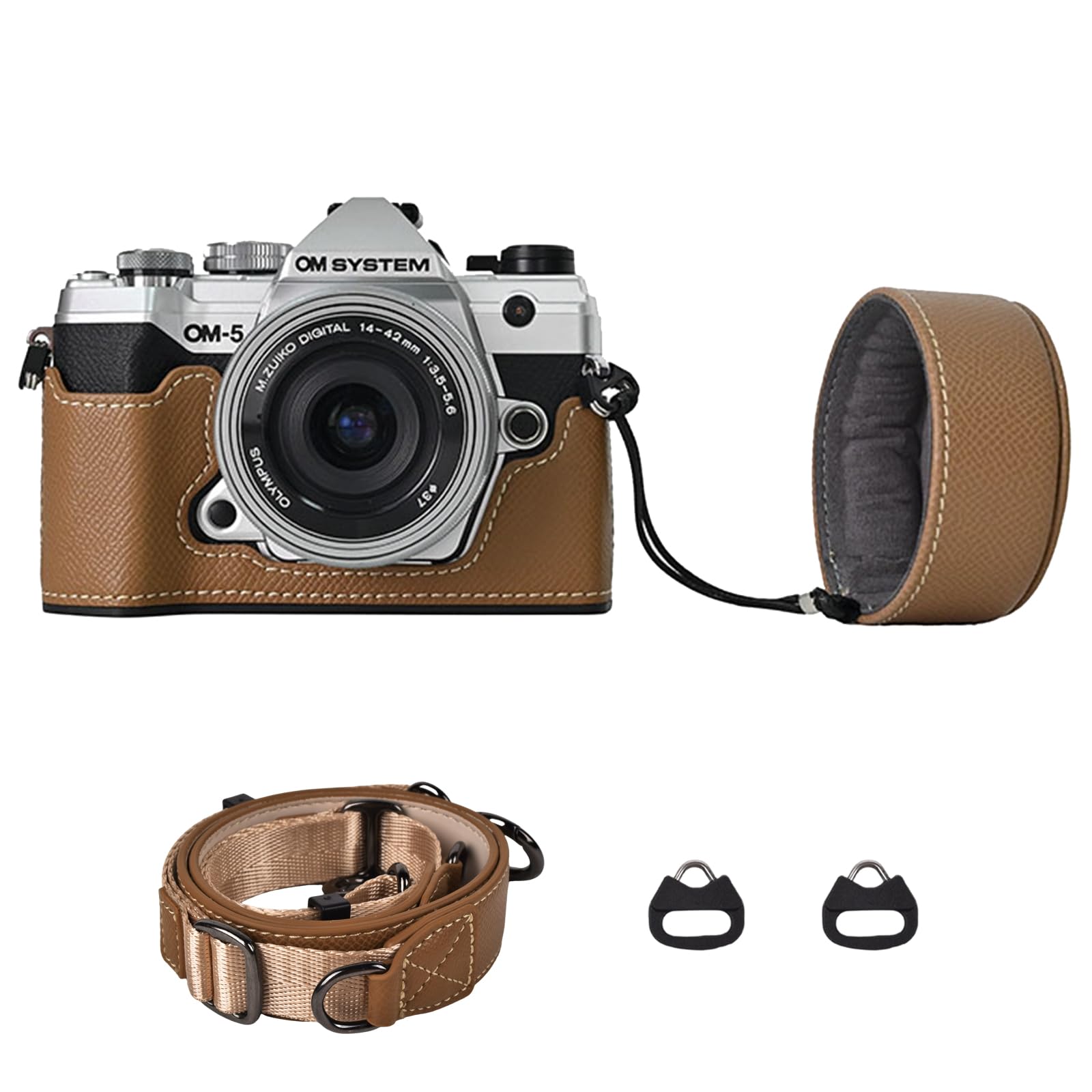 楽天市場】【送料無料】VOVMOEYA カメラケース For Olympus OM-5/OM-D