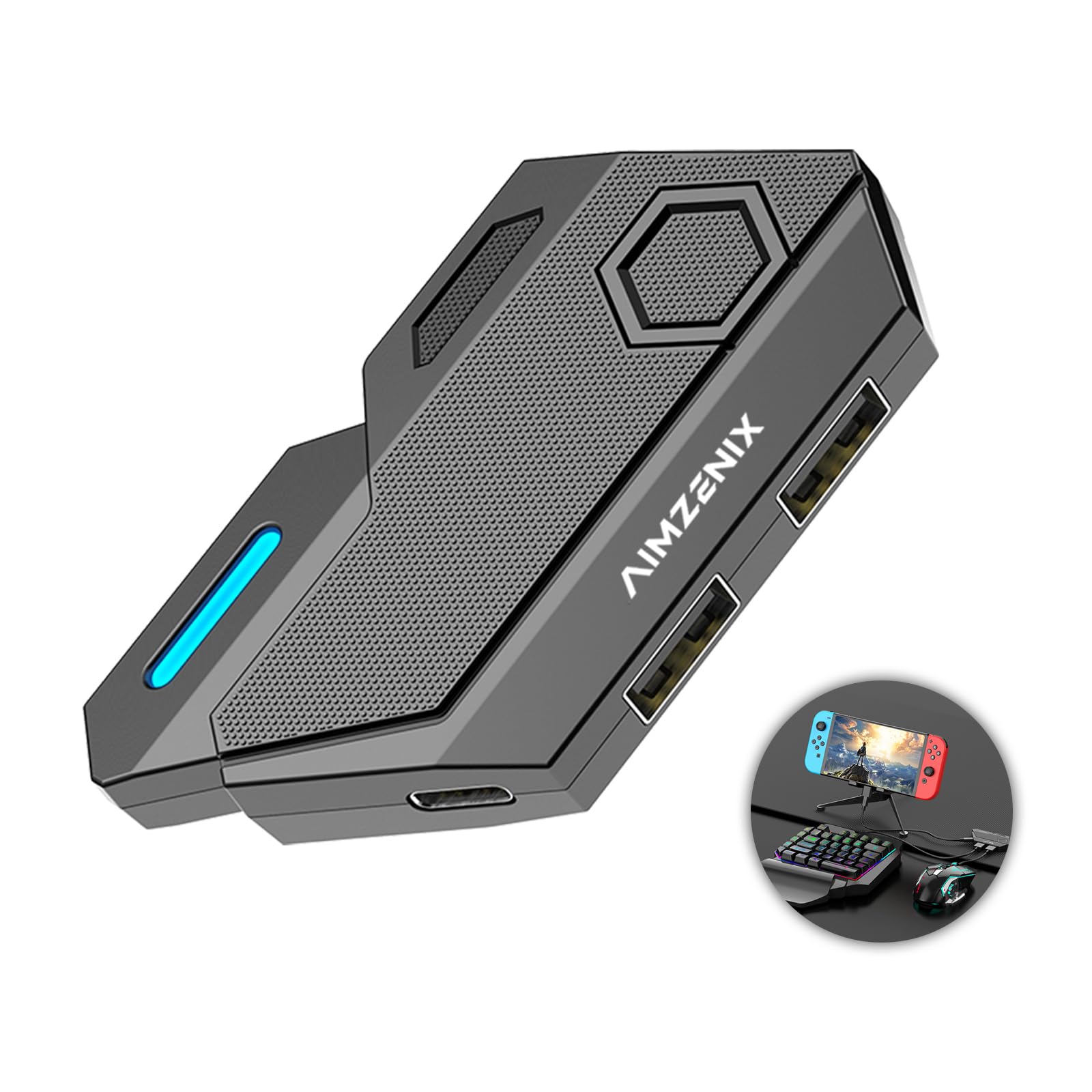 楽天市場】【送料無料】AIMZENIX BLADER-キーボードマウスアダプター